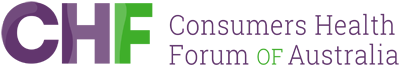 Consumers Health Forum of Australia logo